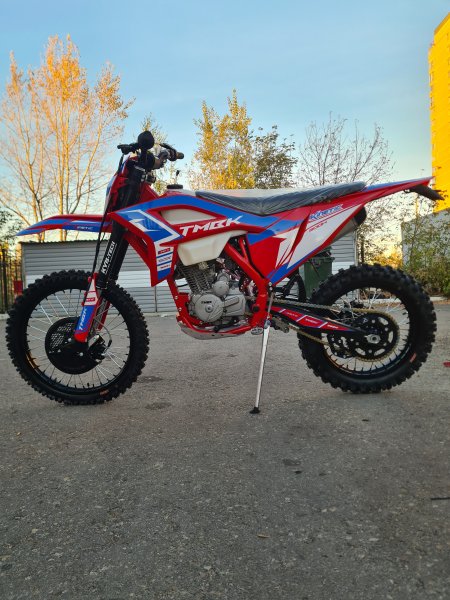 Эндуро кроссовый мотоцикл TMBK Kinetic 300H красный