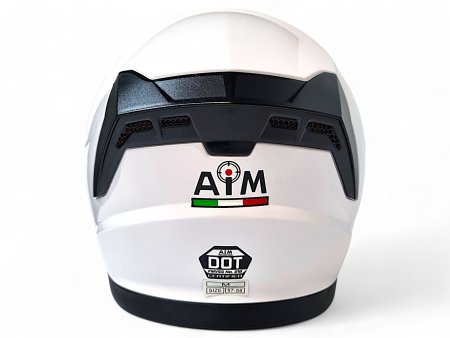 Шлем интеграл AiM JK320 White Glossy
