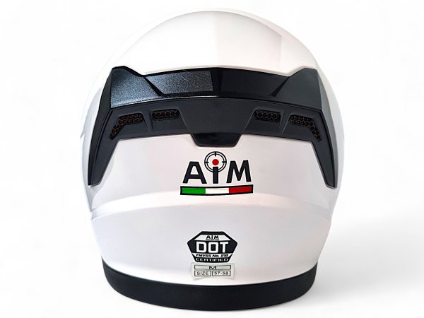 Шлем интеграл AiM JK320 White Glossy