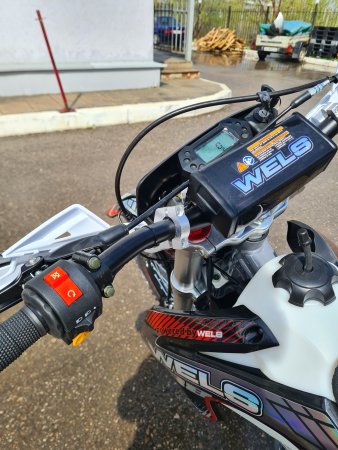 Эндуро кроссовый мотоцикл WELS PR250 красный