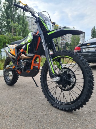 Эндуро кроссовый мотоцикл Progasi Race 300 Wave оранжевый