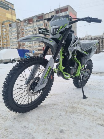 Эндуро кроссовый мотоцикл Progasi Palma 250 SE зеленый