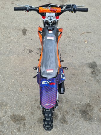 Питбайк BSE EX 125E (020) 17/14 Blue Orange Ant
