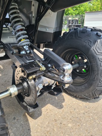 Бензиновый квадроцикл Mikilon Gladiator F200 Long Lux серый