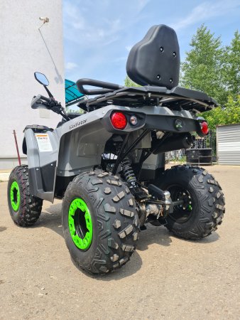 Бензиновый квадроцикл Mikilon Gladiator F200 Long Lux серый