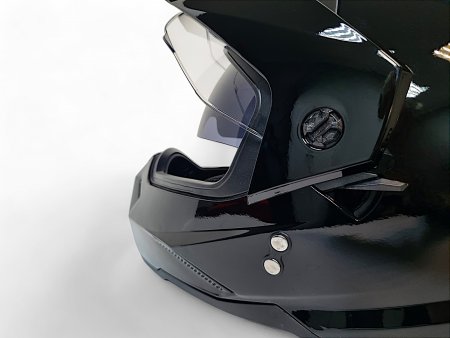 Детский шлем Aim JK802Y Black Glossy